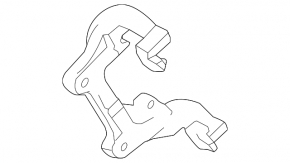 Suport etrier față dreapta pentru Land Rover Range Rover Velar 18-20 (349mm)
