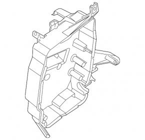 Корпус блока ECU Ford Focus mk3 11-18