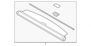 Capac portbagaj BMW X3 F25 11-17