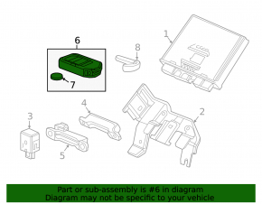 Ключ smart Honda Fit 15-20