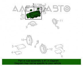Монитор, дисплей, навигация Toyota Prius 30 13-15