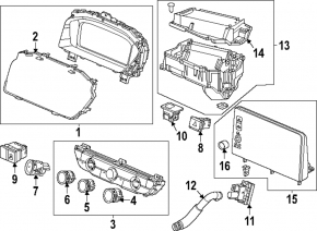Монитор, дисплей, навигация Honda Civic XI FE/FL 22-26 9"