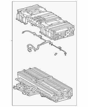 Baterie ansamblu VVB Toyota Sienna 21-25