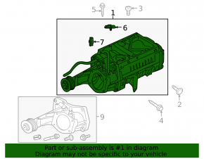 Компрессор Jaguar F-Pace X761 17-23 с интеркулером AJ126