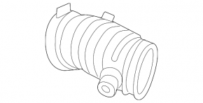Воздуховод Mazda3 2.3 03-09