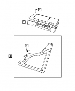Genuine Telematics Module Dodge Dart 13-13