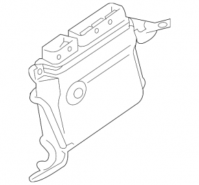 Блок ECU компьютер двигателя Toyota Prius 30 12-14 plug-in