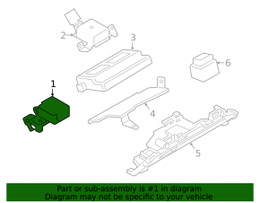 Inner Mobile Phone Antenna Module Mazda CX-50 23-26
