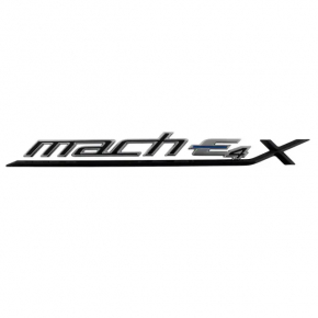 Эмблема надпись Mach-E4 X двери передней правой Ford Mustang Mach-E 21-26