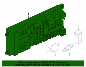 Блок BCM Land Rover Range Rover Velar 19-20