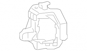 Кронштейн птф правый Lexus CT200h 14-17