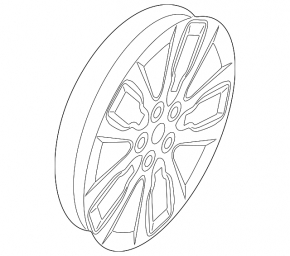 Диск колесный R18 Kia Sorento 10-15