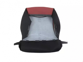 Водительское сидение Fiat 500L 14-16 с airbag, мех, кожа сер, подогрев
