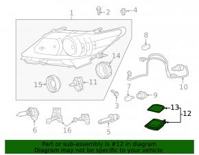 Blocul de aprindere pentru Lexus ES300h ES350 13-15 pre-restilizare