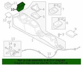 KEY BOX Mitsubishi Outlander 14-21