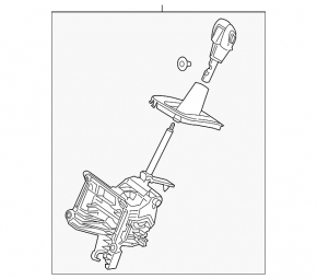 Шифтер КПП Ford Escape MK3 13-16 2.5