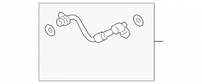 Conductă răcire turbo Ford Edge 19-24 2.0T
