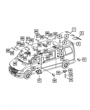 Рулевая тяга с наконечником левая Jeep Compass 11-16
