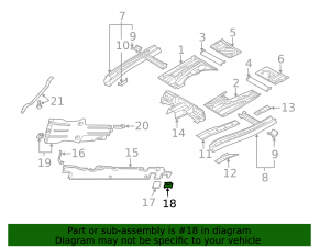 Поддомкратник задний левый Audi Q7 4L 10-15