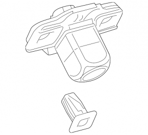 Camera de vizionare spate pentru Toyota Rav4 19-