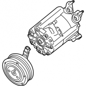 Компрессор кондиционера Ford Escape MK3 13-16 2.0T