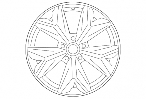 Диск колесный R18 VW Atlas 24-26 41V стиль