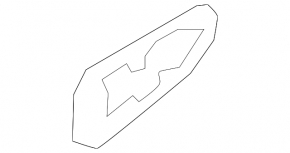 Заглушка внешней ручки передней правой Honda Passport 19-25 Button, Rear, Sedan