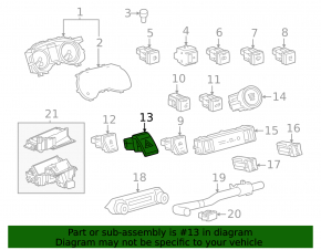 Кнопка аварийки Toyota Rav4 19-24