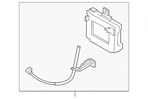 BODY CONTROL MODULE Hyundai Sonata 15-18