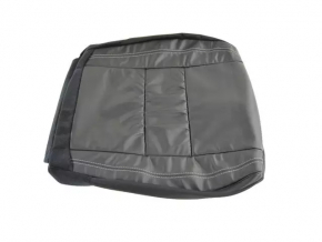 Пассажирское сидение Jeep Grand Cherokee WK2 16-17 без airbag, электро, кожа черное, повреждение водой, нерабочее, ржавое снизу, примято, под чистку, царапина