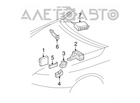 Блок MULTIPLEX NETWORK Lexus GS300 GS350 GS430 06-11 usa