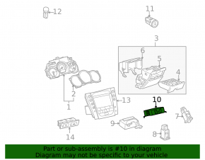 COMPUTER, TIRE PRESSURE MONITOR Lexus GS300 GS450h 06-11