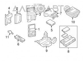 LIFTGATE CONTROL MODULE Audi Q7 16-23