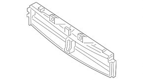 Jaluzele deflectoare de radiator Porsche Panamera 17-23