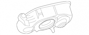 Корпус лючка бензобака Mercedes W213 E 300/350 17-23