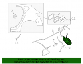 Лючок бензобака Mazda3 MPS 09-13