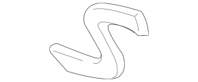 Emblemă bară față Mini Cooper 14-24 "S"