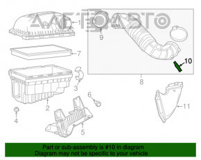 Senzorul de temperatură a aerului de admisie pentru Chrysler 200 15-17