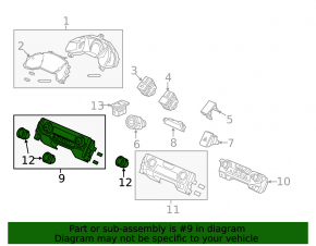 Управление климат-контролем Honda Civic X FC 16-19 auto, структура