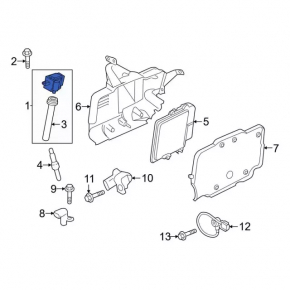 Катушка зажигания Ford Escape MK4 23-26 1.5T
