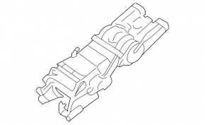 Печка в сборе 2 ряд Porsche Cayenne 19-23