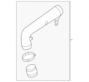 Conducta de aer pentru colector VW Beetle 12-13 2.0T nou original