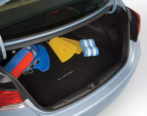 Коврик багажника ткань Hyundai Elantra UD 11-16 черн