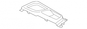 Накладка шифтера BMW 7 G11 G12 16-22 хром