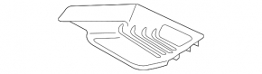 Decorat arc dreapta BMW X3 G01 18-21 negru, pentru centura noua originala
