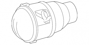 Farul de ceață dreapta pentru Lexus RX400h 06-09, nou, original