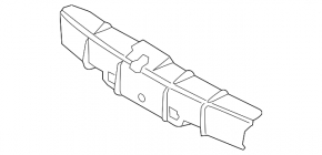 Decorație amplificator bara față Audi A3 8V 15-20 nou original