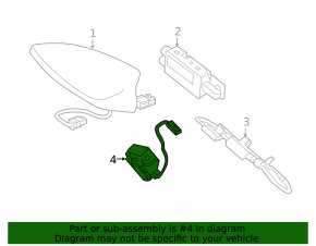 Radio Antenna Coil Chevrolet Camaro 16-23