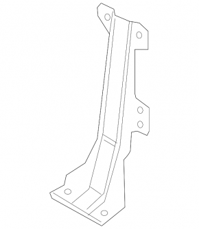 Планка замка капота Nissan Murano z52 15-24