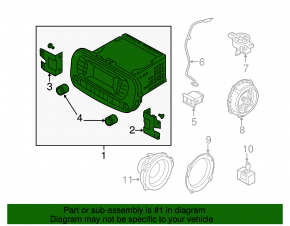 Головное устройство Kia Soul 14-18